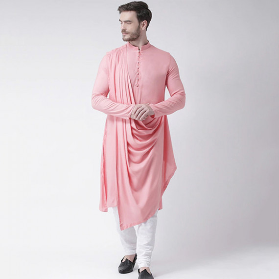 https://newfitz.com/products/men-pink-solid-straight-kurta-with-attached-drape