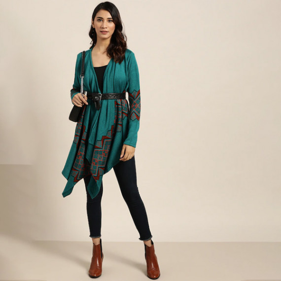 https://newfitz.com/products/women-teal-green-black-geometric-patterned-longline-waterfall-shrug