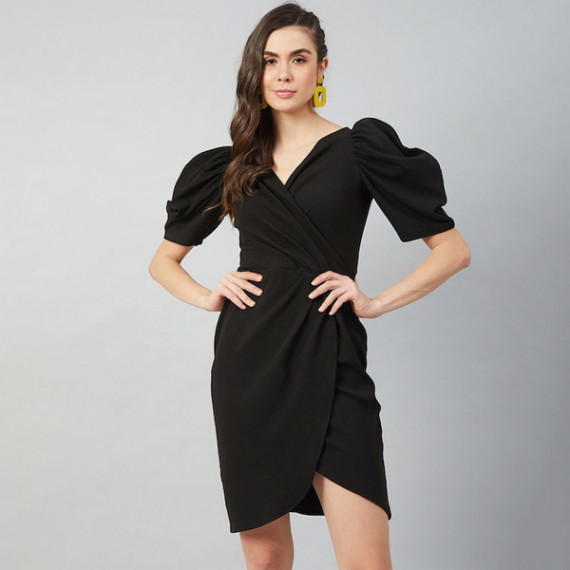 https://newfitz.com/products/black-wrap-dress-with-volume-sleeves