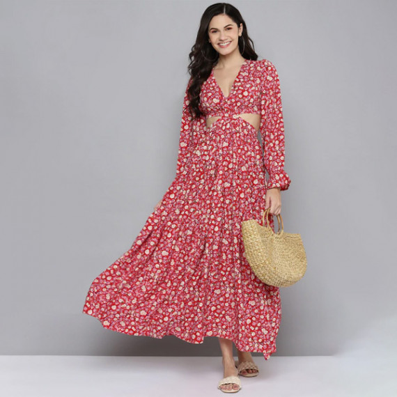 https://newfitz.com/products/red-beige-floral-waist-cut-out-maxi-dress