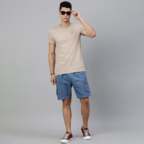 https://newfitz.com/products/men-blue-solid-pure-cotton-cargo-shorts
