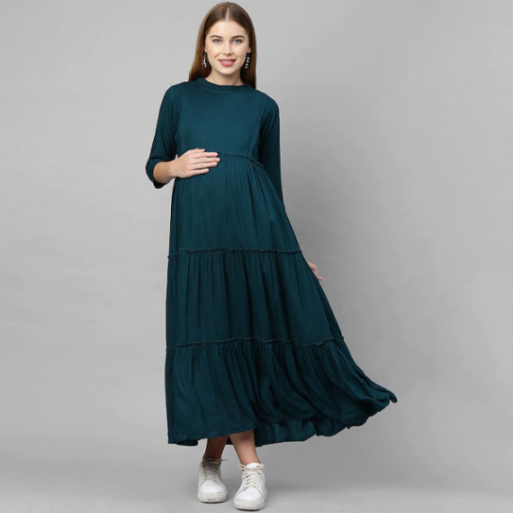 https://newfitz.com/products/teal-green-maternity-maxi-nursing-dress