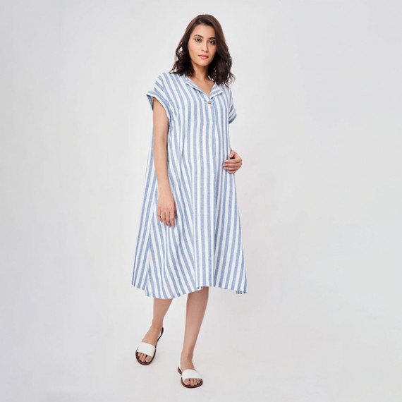https://newfitz.com/vi/products/blue-striped-maternity-shirt-midi-dress