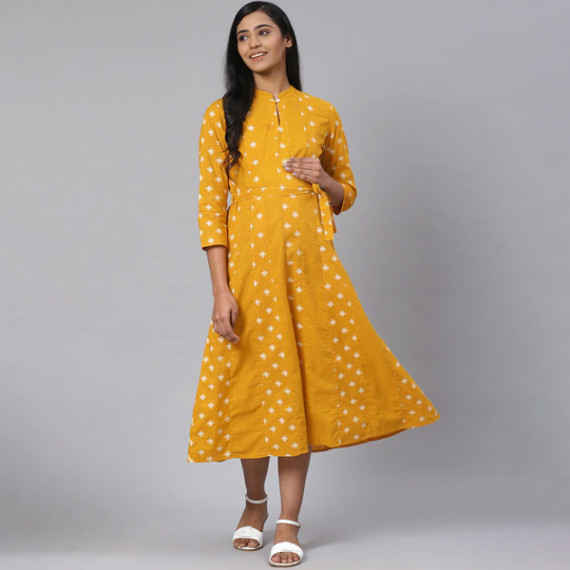 https://newfitz.com/vi/products/women-mustard-yellow-off-white-printed-pure-cotton-maternity-a-line-dress