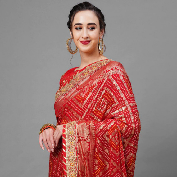 https://newfitz.com/products/red-gold-toned-woven-design-bandhani-saree